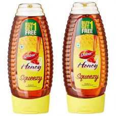 Dabur Honey Squeezy 400g (Buy 1 Get 1)