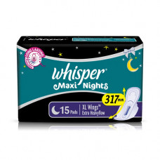 Whisper Maxi Nights XL Wings 7 Pads